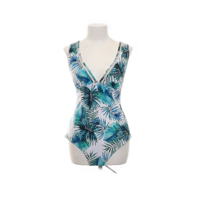 Swimsuit (White, Multicolored) from C&A Elastane, Polyamide