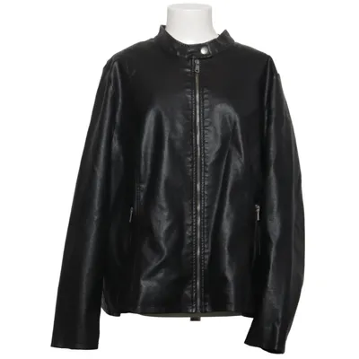 Jakke (Sort) fra ONLY Carmakoma Bomuld, Polyester, Polyurethan