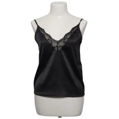 Top (Sort) fra ONLY Blue Denim Elastan, Polyester