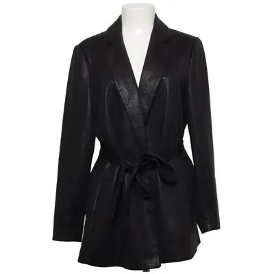 Jacket (Black) from Rue de Femme Elastane, Polyester