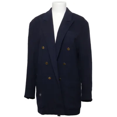 Blazer (Blue) from Sanderson Cashmere, Polyamide, Wool