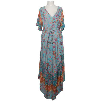 Robe longue (Bleu, Multicolore) de Rusttydustty Viscose