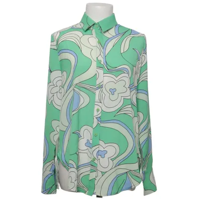 Blus (Grön, Flerfärgad) från Elli White Polyester