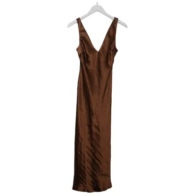 Maxi dress (Brown) from ASOS Design Polyester