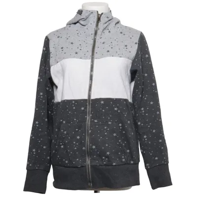 Huvtröja (Grå, Vit, Flerfärgad) från Jean Pascale Bomull, Elastan, Polyester