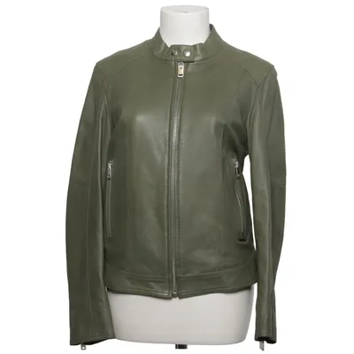 Veste en cuir (Vert) de Diesel Cuir