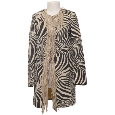 Blazer (Zwart, Beige) van Ashley Brooke Polyurethaan