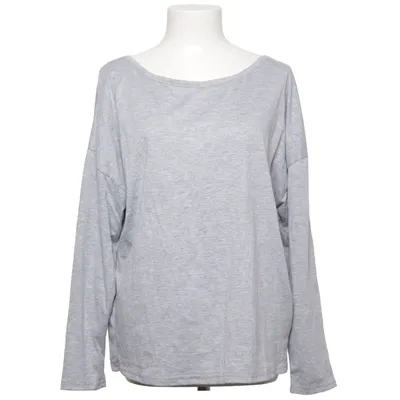 T-shirt à manches longues (Gris) de Ecowish Coton, Polyester