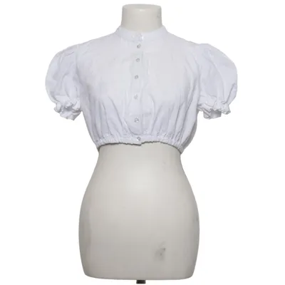 Dirndl blouse (White) from Hessnatur Cotton, Polyester