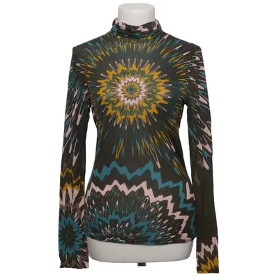 Rollkragenpullover (Grün, Mehrfarbig) von Missoni Viskose