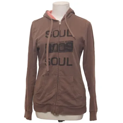 Sweat à capuche (Marron, Rose) de Buffalo Coton