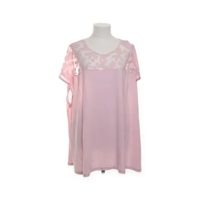 Top (Pink) from Janina Curved Polyester, Viscose