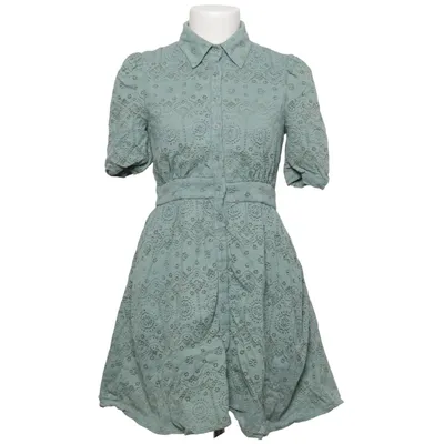 Jurk (Groen) van Daphnea Katoen, Polyamide