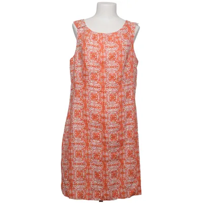 Klänning (Orange, Vit) från Carole Little Acetat, Linne