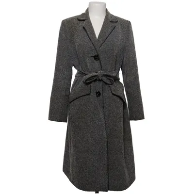 Frakke (Grå) fra Le Suit Polyester, Viscose