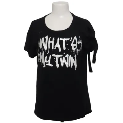 T-shirt (Black, White) from My Twin Twinset