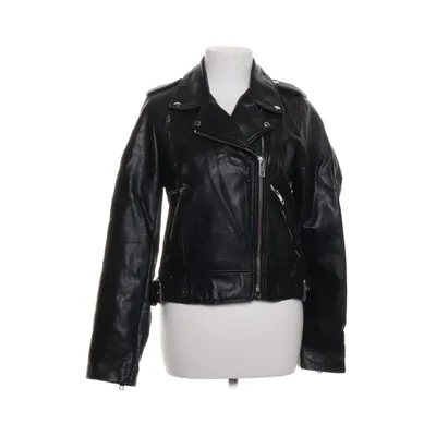 Bikerjacka (Svart) från Zara Bomull, Polyuretan