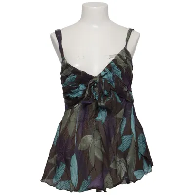 Top (Bruin, Groen, Blauw) van United Colors of Benetton Katoen, Zijde