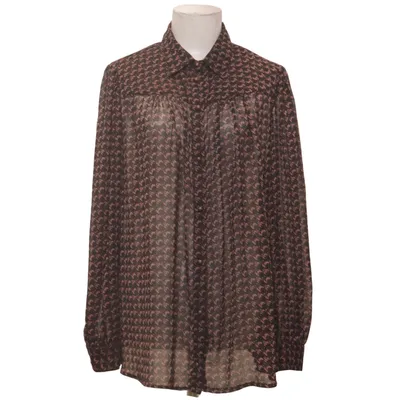 Blouse (Zwart, Roze) van Yesta