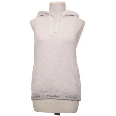 Korte mouwen capuchon sweater (Grijs) van Calvin Klein Sleepwear Katoen, Polyester