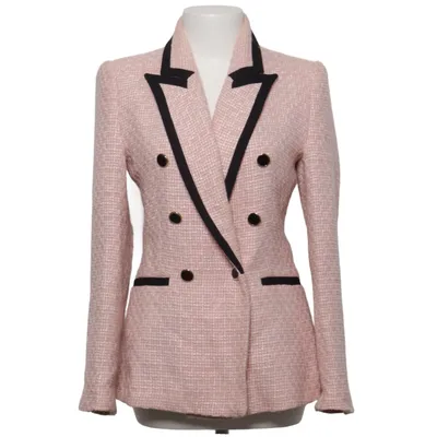 Blazer (Pink, Black) from Zara Acetate