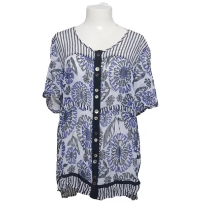 Kortärmad skjorta (Blå, Svart, Vit, Flerfärgad) från Bonita Polyester