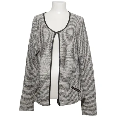 Jacket (Gray, White) from Maison Scotch Cotton, Metallic fiber, Polyester, Polyurethane, Viscose