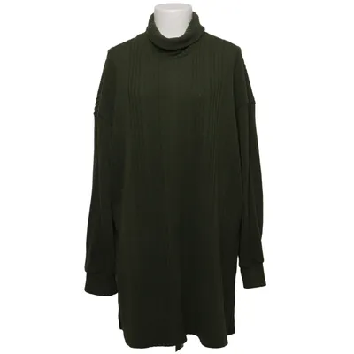 Turtleneck (Green) from Emery Rose Elastane, Polyester