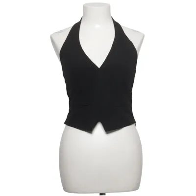 Halternecktopp (Svart) från Bershka Elastan, Polyester