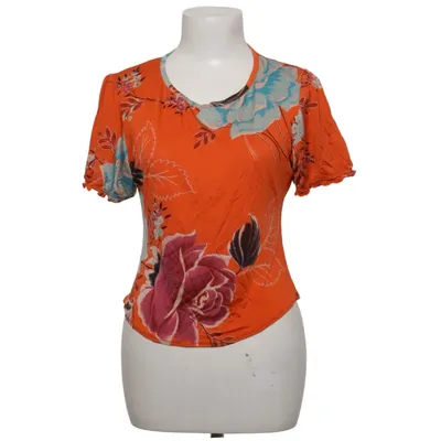 Top (Orange, Multicolored) from Kenzo Jeans Silk