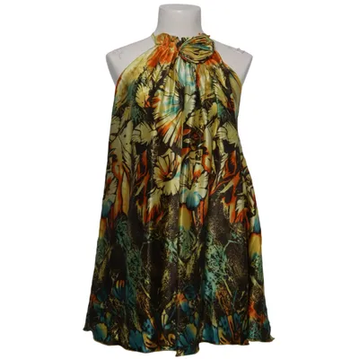 Dress (Yellow, Multicolored) from Traffic People Silk