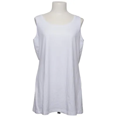 Tank Top (White) from Janet & Joyce Cotton, Elastane