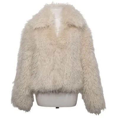 Vinterjacka (Beige) från Stradivarius Polyester