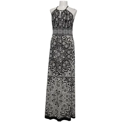 Halterneck dress (Black, White) from London Times