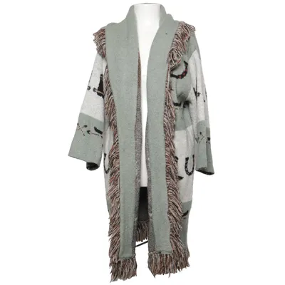 Cardigan (Green, White, Black) from Zara Knitwear Acrylic, Elastane, Polyamide, Wool
