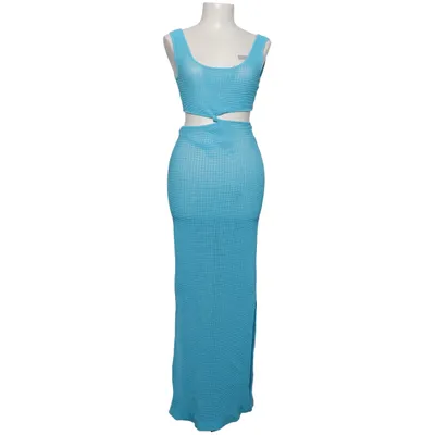 Maxi dress (Blue) from Solid & Striped Polyamide, Polyester, Viscose