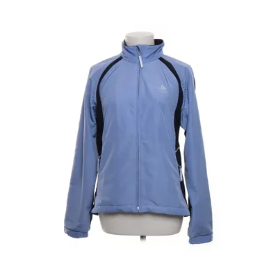 Träningsjacka (Blå, Svart) från Odlo Elastan, Polyester