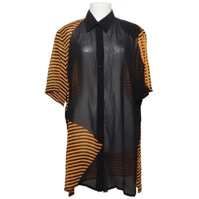 Blouse (Black, Orange) from Doris Streich