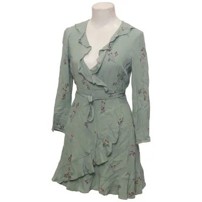 Robe portefeuille (Vert, Multicolore) de H&M Party Viscose