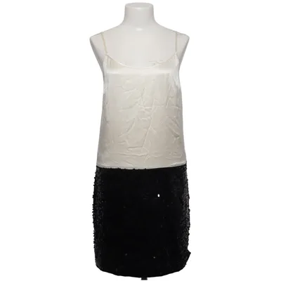 Robe de cocktail (Blanc, Noir) de DKNY Élasthane, Polyester, Soie