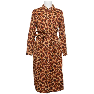 Shirt dress (Brown, Beige) from Finery Cotton, Elastane