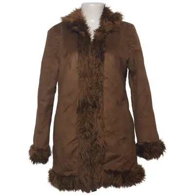 Shearlingjacka (Brun) från Friendtex Polyester