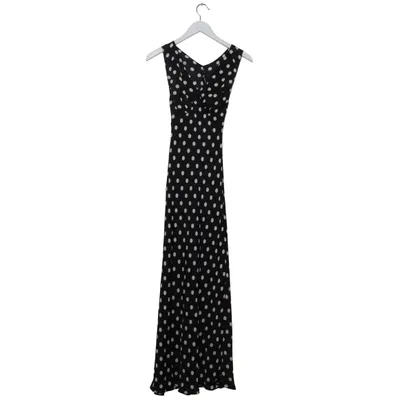 Maxi dress (Black, White) from Réalisation Silk