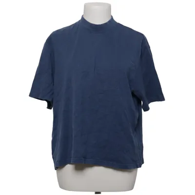 T-shirt (Blå) fra Thinking Mu Bomuld, Hamp