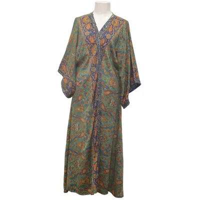 Kimono (Grön, Blå, Orange) från Kalami Silke