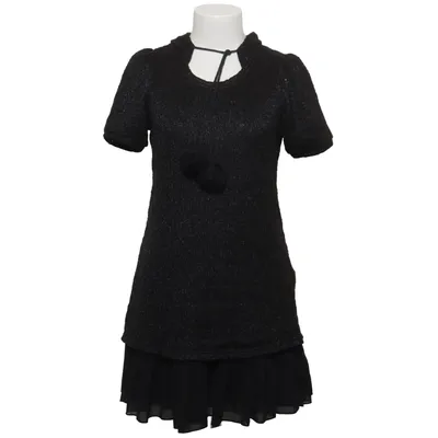 Hood dress (Gray) from Yumi Acrylic, Polyester