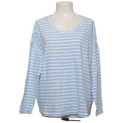 Langarmshirt (Blau, Weiß) von Maerz Muenchen Baumwolle