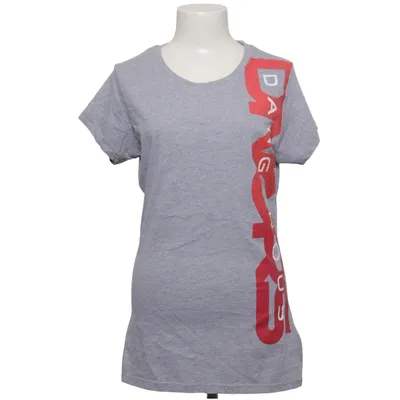 T-shirt (Grå, Rosa) från DNGRS Bomull, Polyester
