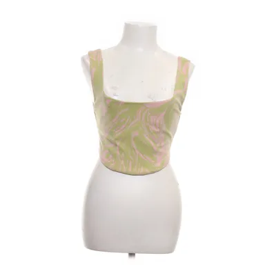 Crop top (Grön, Rosa) från Zara Polyester