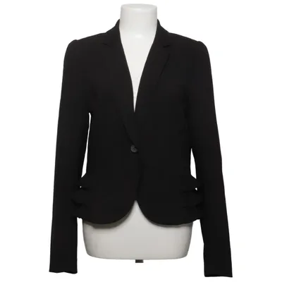 Blazer (Black) from H&M Conscious Collection Elastane, Recycled polyester, Viscose